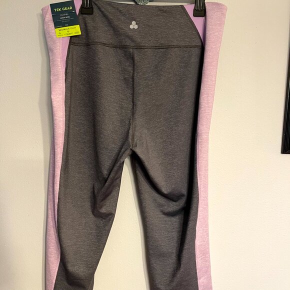 TEK GEAR WOMEN WORKOUT GEAR HIGH RISE CAPRI SIZE 2X - Picture 5 of 10
